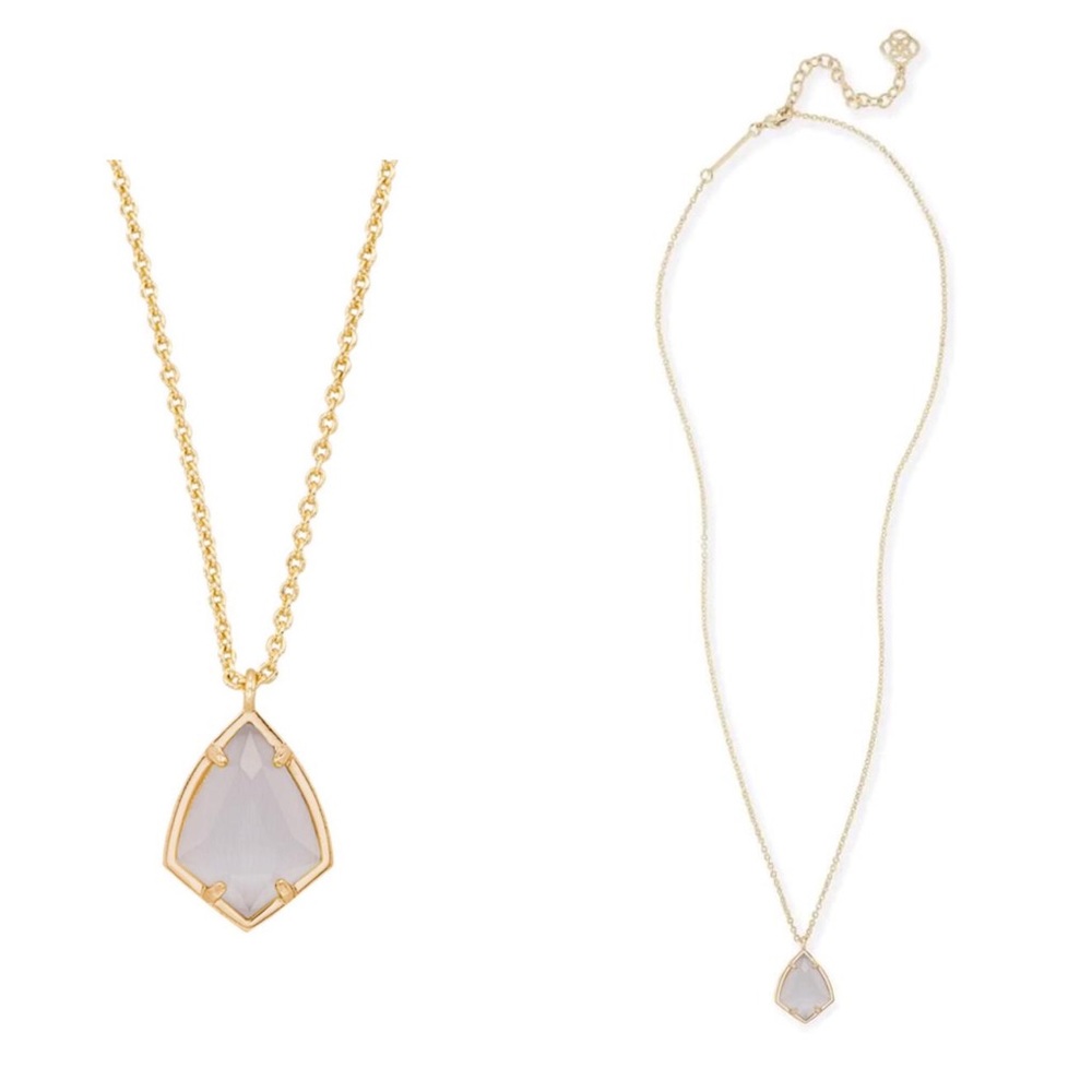 Kendra Scott • “Cory” Necklace • Gold + Lilac - Picture 3 of 4